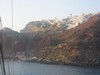 La cittadina di Oia (per me la piu' bella dell'isola) vista dalla barca